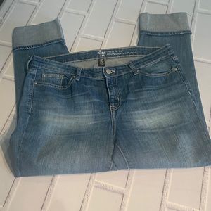 Gap cropped jeans